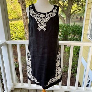 Gretchen Scott Design Beaded Sheath Dress
